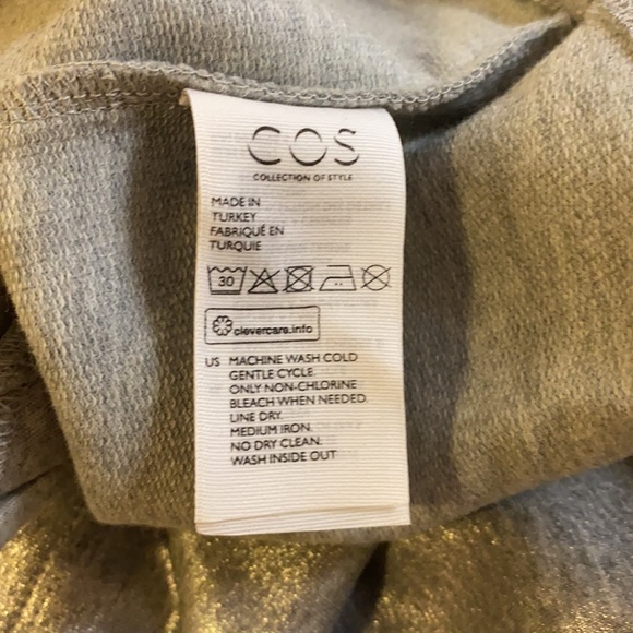 COS Girls Silver Dress in size 2-4 Years - Picture 6 of 6